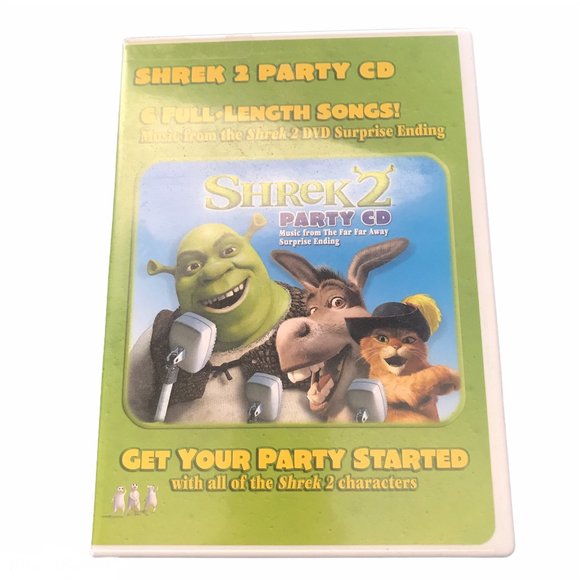 Shrek 2 Party CD from the Movie Animated Music Viral Kids - Picture 1 of 4